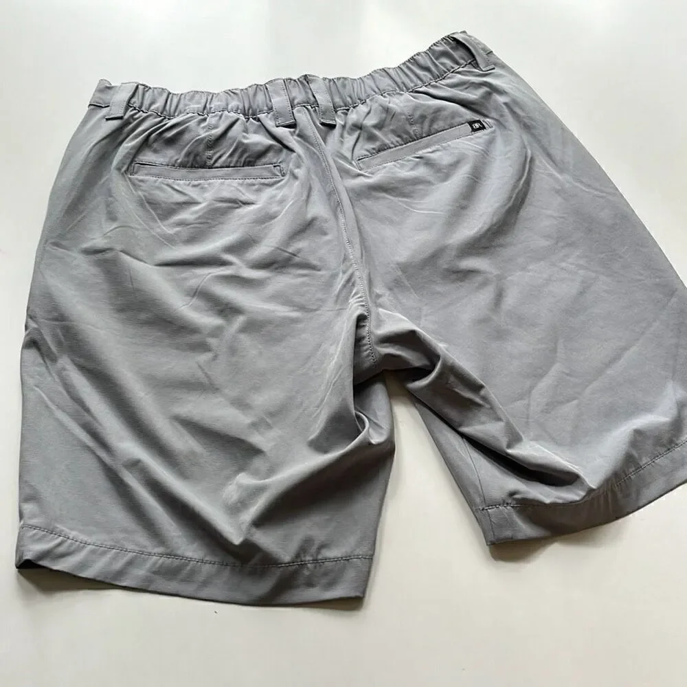 Banana Republic Poly/Spandex Stretch Waist Shorts Mens L 34